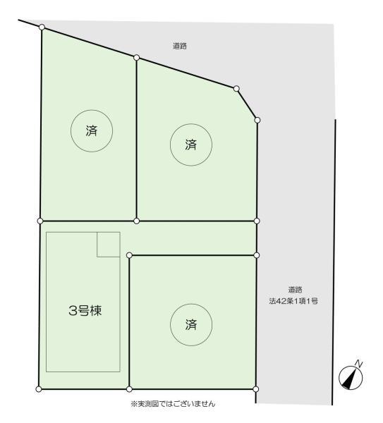 新築一戸建て市川市南大野３丁目 新築一戸建て／全４棟千葉県市川市南大野３丁目JR武蔵野線市川大野駅4180万円