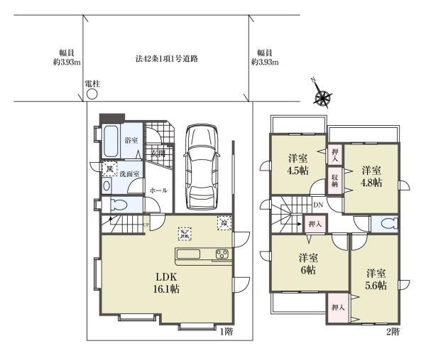 新築一戸建て江戸川区一之江６丁目 新築一戸建て東京都江戸川区一之江６丁目都営新宿線一之江駅7490万円