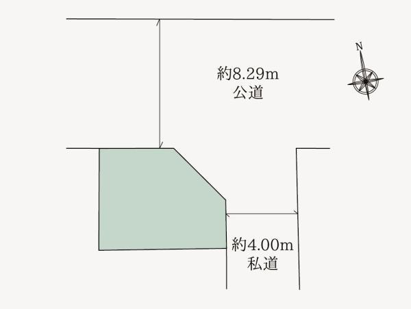 土地葛飾区西亀有１丁目 売地／建築条件付き東京都葛飾区西亀有１丁目京成本線お花茶屋駅2480万円