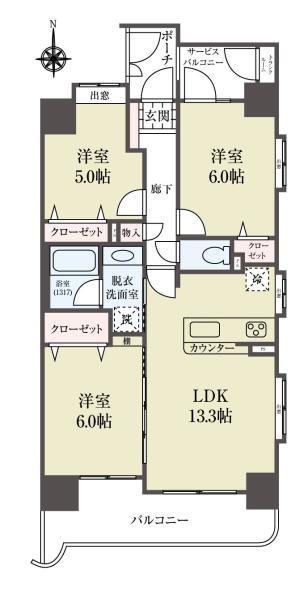 中古マンションダイアパレス篠崎東京都江戸川区篠崎町３丁目都営新宿線篠崎駅5199万円