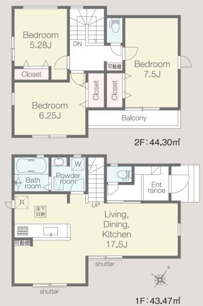 新築一戸建て足立区神明３丁目 新築一戸建て／全２棟東京都足立区神明３丁目つくばエクスプレス六町駅4580万円～4880万円
