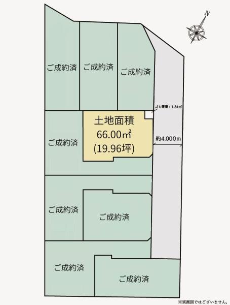 土地足立区西綾瀬１丁目 売地／建築条件付き東京都足立区西綾瀬１丁目東京メトロ千代田線綾瀬駅3407万円