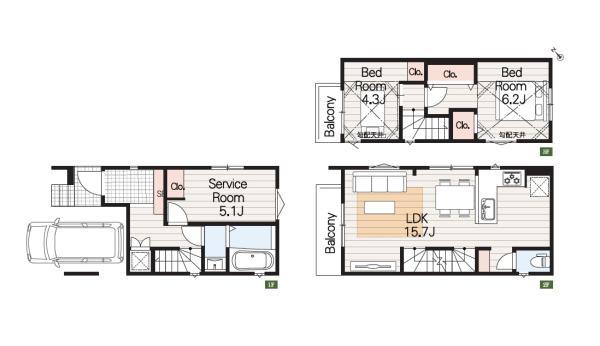 新築一戸建て市川市塩焼４丁目 新築一戸建て／全２棟千葉県市川市塩焼４丁目東京メトロ東西線妙典駅4890万円～4990万円