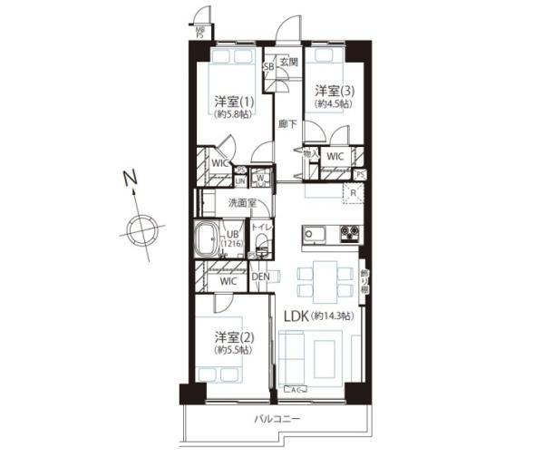 中古マンションライオンズマンション綾瀬第２東京都足立区綾瀬４丁目東京メトロ千代田線綾瀬駅4699万円