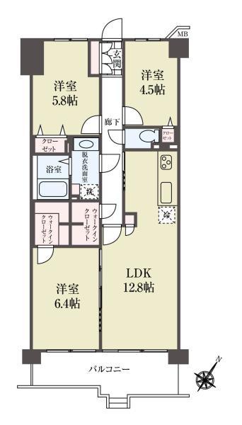 中古マンションコスモ一之江東京都江戸川区西瑞江４丁目都営新宿線一之江駅3990万円