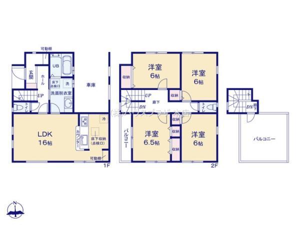 新築一戸建て江戸川区新堀１丁目 新築一戸建て東京都江戸川区新堀１丁目都営新宿線一之江駅6280万円