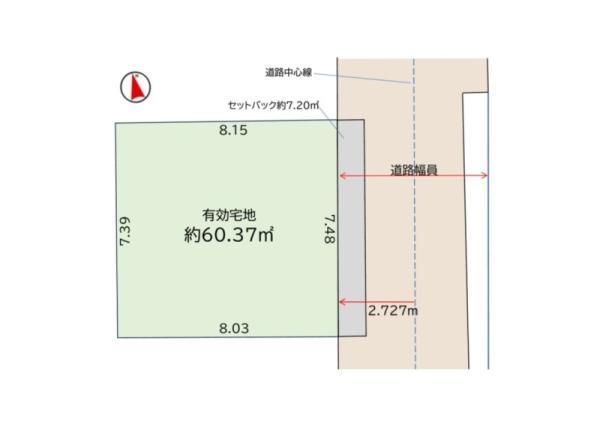 土地北区岩淵町 売地／建築条件なし東京都北区岩淵町JR京浜東北線赤羽駅6450万円
