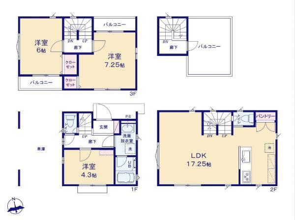 新築一戸建て板橋区前野町４丁目 新築一戸建て東京都板橋区前野町４丁目都営三田線志村坂上駅6180万円