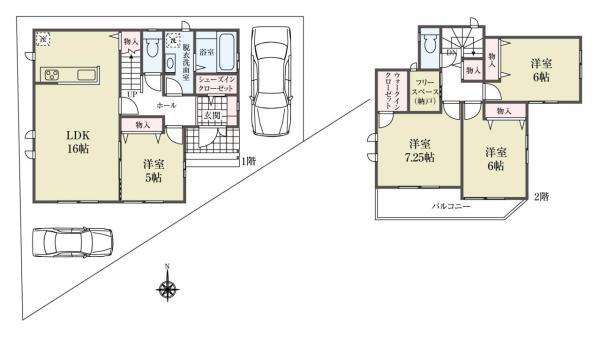新築一戸建て松戸市栗山 新築一戸建て千葉県松戸市栗山北総鉄道矢切駅4390万円