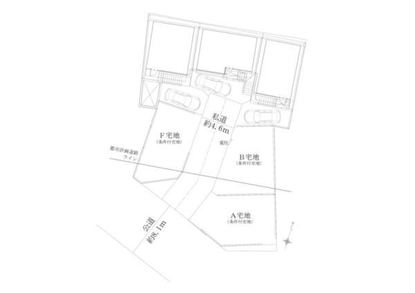 土地板橋区中台１丁目 売地／建築条件付き／全３区画東京都板橋区中台１丁目東武東上線上板橋駅5260万円～5480万円