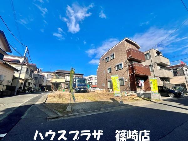 土地江戸川区南篠崎町１丁目 売地／建築条件なし／全３区画東京都江戸川区南篠崎町１丁目都営新宿線瑞江駅4990万円～5990万円