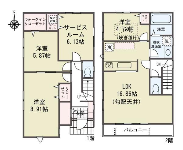 新築一戸建て江戸川区東小岩５丁目 新築一戸建て東京都江戸川区東小岩５丁目JR中央・総武線小岩駅6380万円