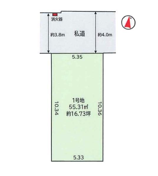 土地葛飾区西亀有２丁目 売地／建築条件なし東京都葛飾区西亀有２丁目東京メトロ千代田線綾瀬駅4700万円