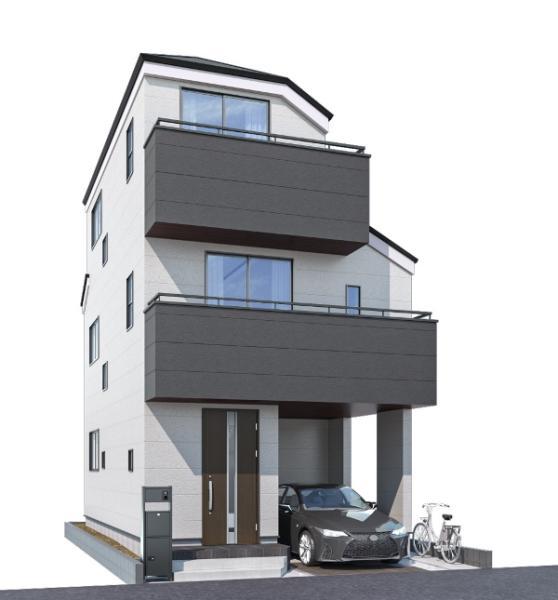 新築一戸建て市川市新田３丁目 新築一戸建て／全２棟千葉県市川市新田３丁目JR総武本線市川駅6190万円