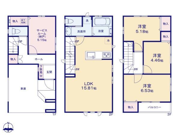 新築一戸建て足立区南花畑１丁目 新築一戸建て東京都足立区南花畑１丁目つくばエクスプレス六町駅5790万円