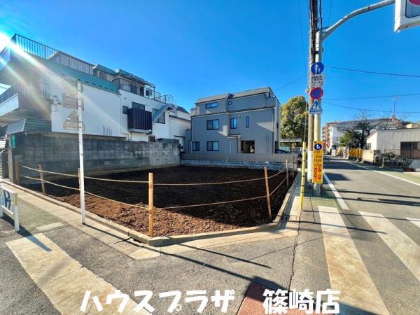 土地江戸川区鹿骨３丁目 売地／建築条件付き／全２区画東京都江戸川区鹿骨３丁目都営新宿線篠崎駅3730万円～4300万円