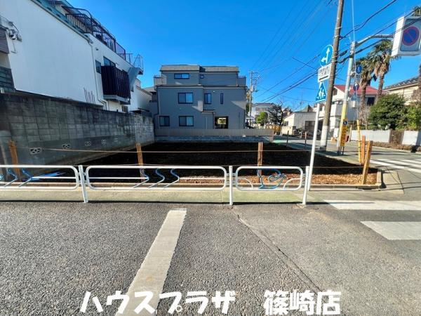 土地江戸川区鹿骨３丁目 売地／建築条件付き／全２区画東京都江戸川区鹿骨３丁目都営新宿線篠崎駅3730万円～4300万円
