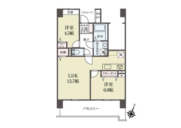 中古マンションリリオ壱番館東京都葛飾区亀有３丁目千代田常磐線亀有駅5780万円