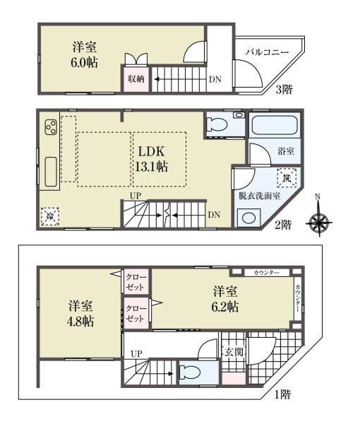 新築一戸建て江戸川区中央２丁目 新築一戸建て東京都江戸川区中央２丁目JR総武本線新小岩駅5490万円