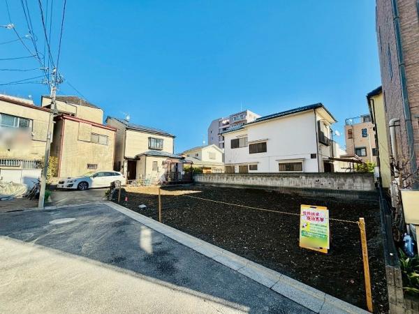 土地江戸川区松江３丁目 売地／建築条件付き／全２区画東京都江戸川区松江３丁目都営新宿線一之江駅4280万円