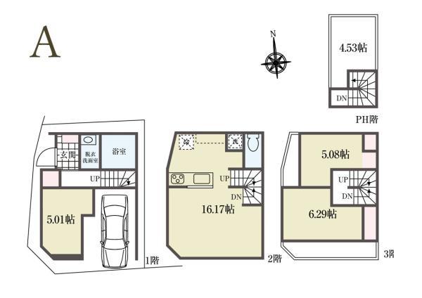 土地葛飾区奥戸６丁目 売地／建築条件付き／全３区画東京都葛飾区奥戸６丁目JR中央・総武線小岩駅2380万円～2780万円