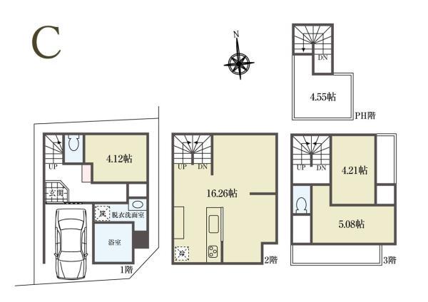 土地葛飾区奥戸６丁目 売地／建築条件付き／全３区画東京都葛飾区奥戸６丁目JR中央・総武線小岩駅2380万円～2780万円