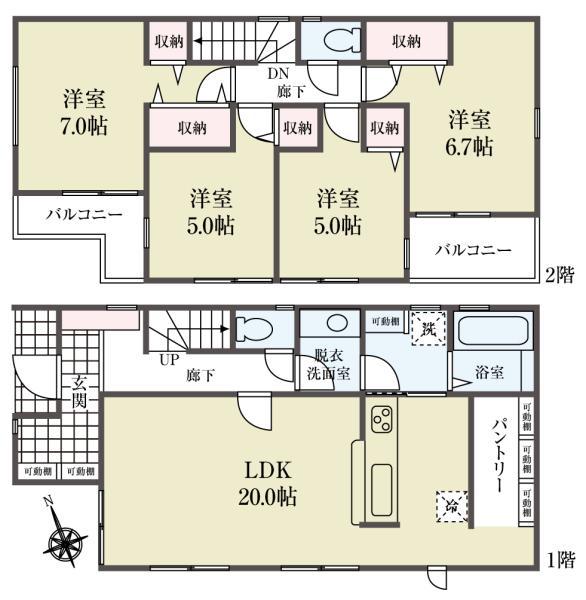 新築一戸建て市川市新井２丁目 新築一戸建て千葉県市川市新井２丁目東京メトロ東西線南行徳駅7280万円