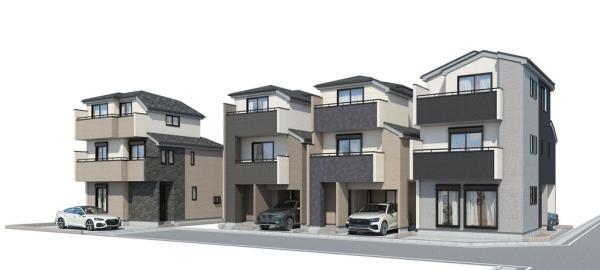 新築一戸建て江戸川区南小岩２丁目 新築一戸建て／全５棟東京都江戸川区南小岩２丁目JR中央・総武線小岩駅5790万円～6590万円