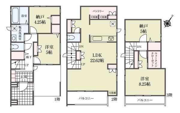 新築一戸建て江戸川区南小岩２丁目 新築一戸建て／全５棟東京都江戸川区南小岩２丁目JR中央・総武線小岩駅5790万円～6590万円