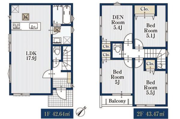 新築一戸建て浦安市今川２丁目 新築一戸建て／全３棟千葉県浦安市今川２丁目JR京葉線新浦安駅5980万円