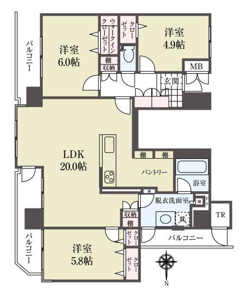 中古マンショングリーンパーク新小岩東京都江戸川区松江２丁目JR総武本線新小岩駅4198万円