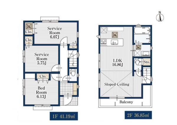 新築一戸建て北区堀船３丁目 新築一戸建て／全２棟東京都北区堀船３丁目都電荒川線梶原駅6480万円～6980万円