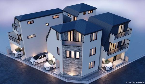 新築一戸建て板橋区上板橋２丁目 新築一戸建て／全４棟東京都板橋区上板橋２丁目東武東上線上板橋駅8999万円～9799万円