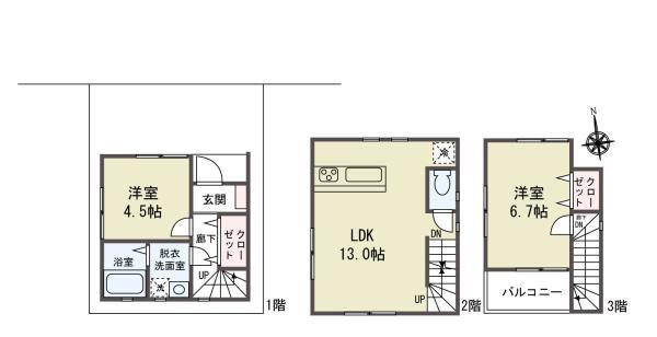 土地江戸川区鹿骨２丁目 売地／建築条件付き東京都江戸川区鹿骨２丁目都営新宿線篠崎駅2220万円