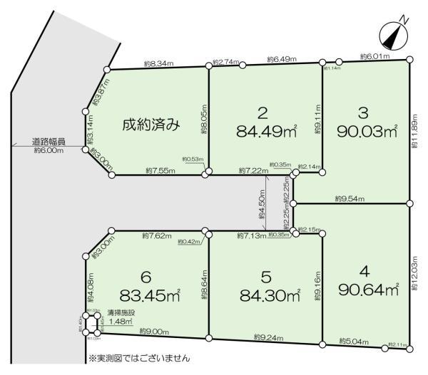 土地足立区保木間３丁目 売地／建築条件付き／全６区画東京都足立区保木間３丁目東武伊勢崎線竹ノ塚駅3490万円～3890万円