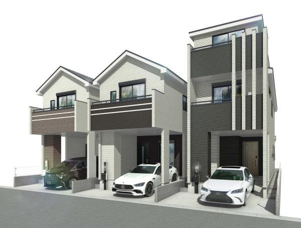 新築一戸建て江戸川区北小岩７丁目 新築一戸建て／全３棟東京都江戸川区北小岩７丁目京成本線京成小岩駅6690万円～6990万円