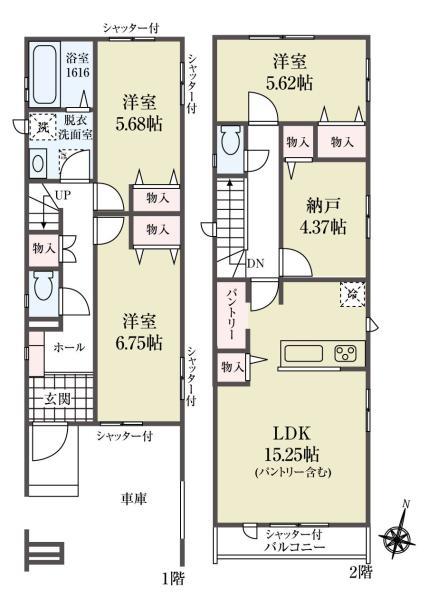新築一戸建て江戸川区北小岩７丁目 新築一戸建て／全３棟東京都江戸川区北小岩７丁目京成本線京成小岩駅6690万円～6990万円