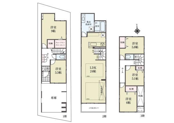 新築一戸建て葛飾区東新小岩６丁目 新築一戸建て東京都葛飾区東新小岩６丁目JR総武本線新小岩駅9199万円