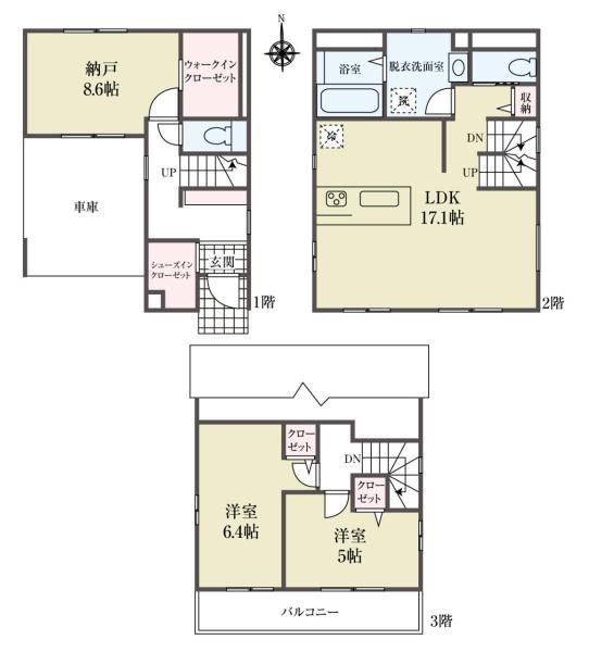 新築一戸建て足立区南花畑２丁目 新築一戸建て東京都足立区南花畑２丁目つくばエクスプレス六町駅6728万円