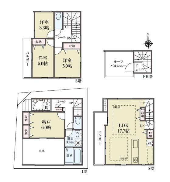 新築一戸建て北区豊島４丁目 新築一戸建て東京都北区豊島４丁目東京メトロ南北線王子神谷駅7999万円