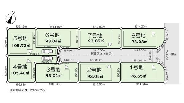 土地江戸川区瑞江１丁目 売地／建築条件なし／全８区画東京都江戸川区瑞江１丁目都営新宿線瑞江駅5380万円～5980万円