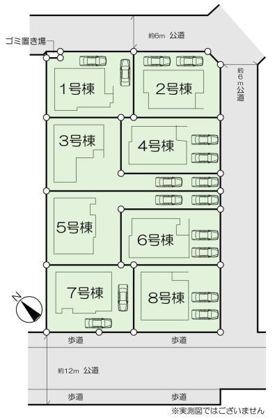 新築一戸建て市川市北方町４丁目 新築一戸建て／全８棟千葉県市川市北方町４丁目JR武蔵野線船橋法典駅4888万円～5888万円