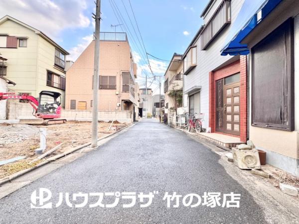 土地足立区西新井本町１丁目 売地／建築条件なし／全２区画東京都足立区西新井本町１丁目日暮里・舎人ライナー江北駅3499万円～3799万円