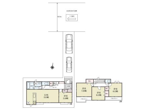 新築一戸建て葛飾区南水元２丁目 新築一戸建て／全２棟東京都葛飾区南水元２丁目千代田常磐線金町駅5190万円