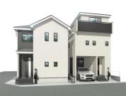 新築戸建江戸川区鹿骨３丁目 新築一戸建て／全２棟東京都江戸川区鹿骨３丁目都営新宿線篠崎駅5490万円～5790万円