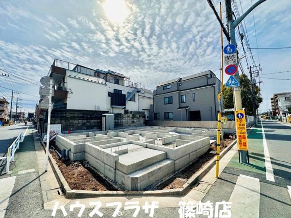 新築一戸建て江戸川区鹿骨３丁目 新築一戸建て／全２棟東京都江戸川区鹿骨３丁目都営新宿線篠崎駅5490万円～5790万円