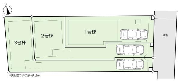 新築一戸建て江戸川区江戸川３丁目 新築一戸建て／全３棟東京都江戸川区江戸川３丁目都営新宿線一之江駅6190万円～6990万円