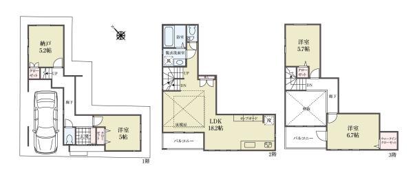 新築一戸建て江戸川区南小岩３丁目 新築一戸建て東京都江戸川区南小岩３丁目JR中央・総武線小岩駅7480万円