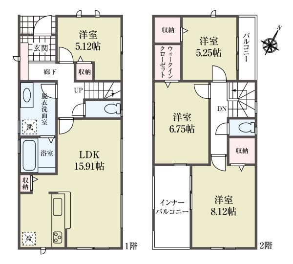 新築一戸建て市川市東菅野５丁目 新築一戸建て／全４棟千葉県市川市東菅野５丁目JR中央・総武線本八幡駅5080万円～5280万円