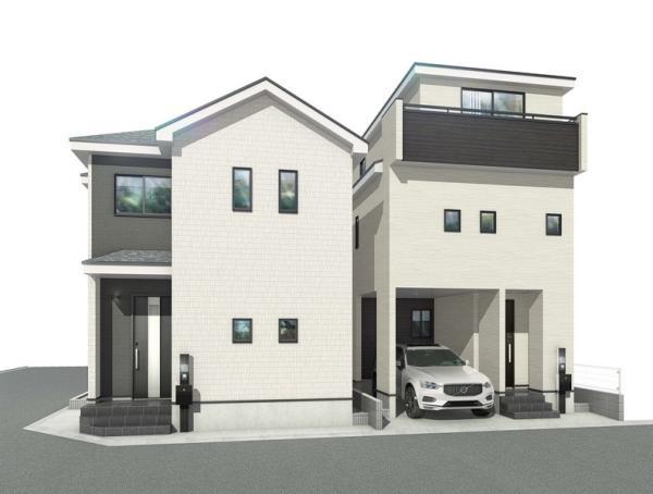 新築一戸建て江戸川区鹿骨３丁目 新築一戸建て／全２棟東京都江戸川区鹿骨３丁目都営新宿線篠崎駅5790万円